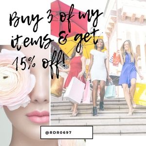 Yes! Discounts 👌🛍️